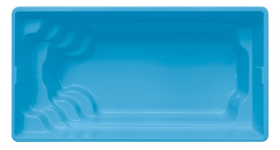 GFK Pool Schwimmbecken Kuba 6,00m x 3,10m x 1,50m