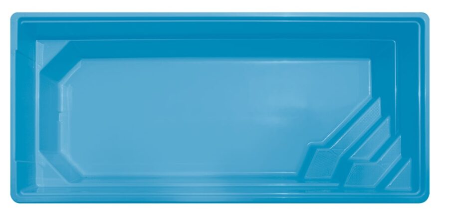 GFK Pool Schwimmbecken Skiatos 7,00m x 3,20m x 1,50m
